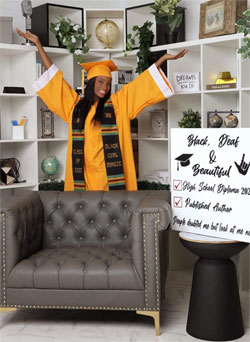 Khyiana Tate Graduation Photo Class of 2022