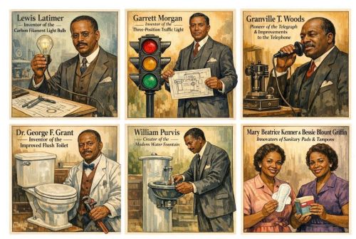 Black History 365 Inventions Images